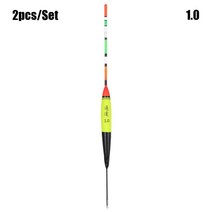 2PCS 긴 타원형 낚시 플로트 8g/10g/15g/20g/40g/60g Bobber EVA 플라스틱 탄성 야외 강 바다 부력 물고기, 14 D-1.0