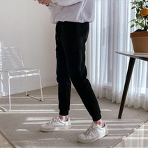 면 스판 남자 카고바지 밴딩 조거팬츠