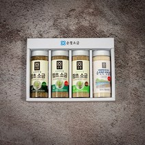 순꽃선물 순천만 명절 소금 선물세트 답례품, 순꽃선물304호(함초소금3p천일염1p), 5세트