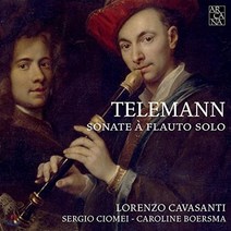 [CD] Lorenzo Cavasanti 텔레만: 리코더 소나타 - 로렌초 카바산티 (Telemann: Sonate a Flauto Solo [Recorder Sonatas)