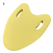 A/U 모양 수영 플로트 보드 성인 키즈 학습 훈련 보조 풀 워터 킥보드 플레이트 에어 매타워스, Yellow A Shape