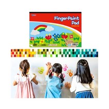 종이나라 핑거페인트 패드40매 미술 드로잉