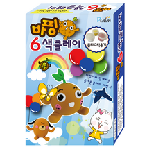 대한/컬러클레이 바핑클레이 6색