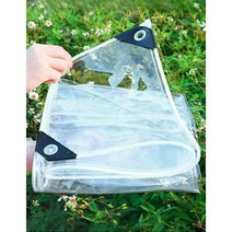 대형 새턴2우레탄창 PVC 두꺼운 방수 방한 캠핑 옥상 포장마차 발코니, 1x3m, [일반형] 고투명 PVC 방수포