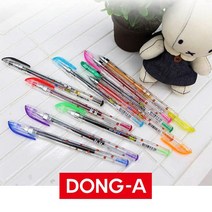 동아 미피 향기 중성펜 0.38mm 0.5mm 낱색, 0.38mm 31 블랙