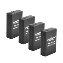 저무리 호환제품 1500mAh EN-EL14 EN EL14 리튬 이온 카메라 배터리 니콘 D3100 D3200 D3300 Nikon 7.2V, 04 4 pcs