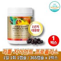 뉴질랜드 프로폴리스 앤 아연 알약 캡슐 포르폴리스 프로플로스 beepropolis 비프로폴리스 플라보노이드, 1박스