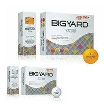 넥센 빅야드 DT300 3피스 골프공 12구, 화이트