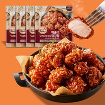 애슐리 오리지널 통살 닭강정 4팩 (냉동), 500g, 4개