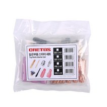 크레토스 용접부품 일반 알곤 스타터세트 3.2MM 일반콜릿척외