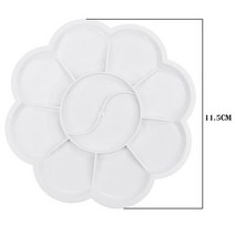 레진아트 재료 세트 만들기 페인트 브러쉬 세트 아크릴 오일용 페인팅 아트 수채화 DIY 크리스탈 에폭시 수지 공예 아티스트 전문 키트, 06 06-Palette