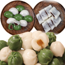 올라월드 꿀송편 맛있는떡집 떡편 팥떡 바람떡 꿀떡 생활의달인 찹쌀떡맛집 아침식사대용, 흰꿀떡