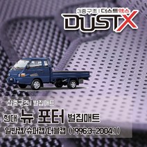 뉴포터 벌집매트 (슈퍼캡 더블캡) 1톤 트럭 자동차 차량용 차량매트, 1열만제작, 뉴포터 슈퍼캡 (1996.3~2004.1)