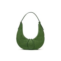 FENNEC CRESCENT BAG - YELLOW GREEN / 페넥 크레센트백 옐로우 그린