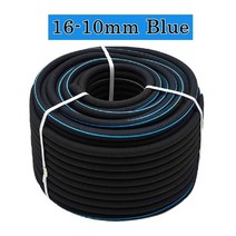 가든 정원 호스 세차 고압 워터건 5m 16x10mm 통기 튜브 산소 펌프 호스 수족관 물고기 호수 물고기 연못 산소 증가, 파란색 16-10mm(5m)