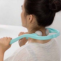 셀프 마사지 골프공안마기 어깨목안마기 색상랜덤, 01.핑크