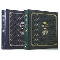 꿈 앨범 바인더식 40매 돌 사진 포토 앨범 포켓식 미니x954mO, 블루