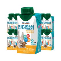[파스퇴르] 리뉴얼 킨더밀쉬 2단계 18입 24개월 부터~, 200ml, 18개