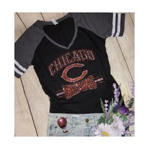 시카고 베어스 뉴 라인스톤 V 티셔츠 S-4X, 3XL