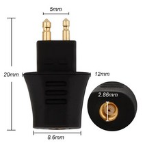 헤드폰 컨버터 어댑터 FOSTEX-MMCX/2pin 0.78mm 케이블 연결 TH900 MKII MK2 헤드셋 오디오 잭, 02 FOSTEX to MMCX