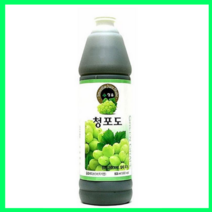 청솔 청포도 음료베이스 / 과일원액, 10개, 835ml