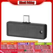 열화상카메라 누수탐지기 열감지카메라 적외선 열 화상 카메라 usb type-c 인터페이스 다기능 미터 모바일 폰용 적외선 열 화상 카메라 휴대용 온도, 없음