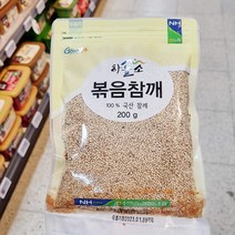 하늘소 국산 볶음참깨 200g X 1개, 단품, 단품