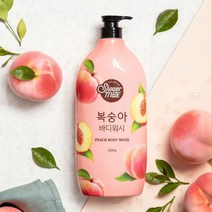 [애경] 샤워메이트 복숭아 바디워시 대용량 1.2kg, 1