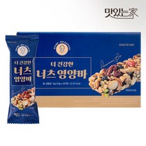 김규흔 한과 더 건강한 너츠 영양바 40개, 없음