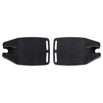 THE WAROOM SHOP 휠체어 발판 수동 휠체어 발 페달 교체 휠체어 부품, 플라스틱 2.2cm 간격, 다중 크기