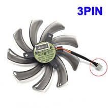 쿨링팬 컴퓨터팬 95mm t129215sm pld10010s12h 쿨러 팬 기가바이트 hd 7850 7790 radon r9 270 270x gtx 670 660 650ti 팬, 3핀