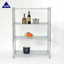 SGX457798뒷베란다정리 펜트리메탈선반 수납 뉴랙 4단 450x900x1200 SB 선반 철재랙 코스트 과자팬트리, 단일옵션