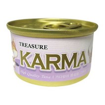 [카르마]카르마 고양이 캔 가다랑어 헤어볼 80g, 단일속성