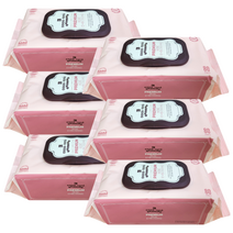 코코토토 프리미엄 물티슈 캡형 80매, 6개