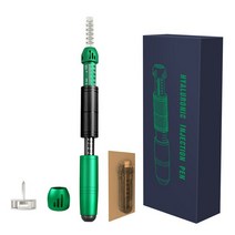히알루론산 펜 입술 리프트 주름 방지 0.3 M1 0.5 M1 분무기 인젝터 3 단계 조절, 01 green