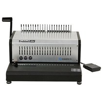 (Probind 30e전동 링제본기) 플라스틱링제본 1회30장천공 풋페달방식 고급형제본기 빠른속도