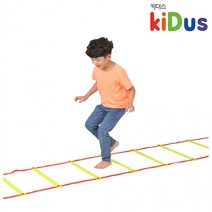 h55 키더스 유아체육교구 스텝레더 4m, 옐로우