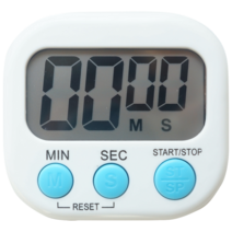 주방 공부 수능 디지털 타이머 시계, AT03-화이트, 1개