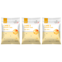 네츄럴랩 케어2 요로&피부 유기농 70% 고양이 기능성 건식사료, 30g, 3개