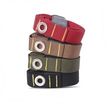 타프 연장 웨빙 스트랩 차박 헥사 렉타 실타프 텐트 길이연장 공간확장, 카키(알루미늄 비너)