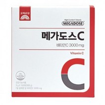 고려은단 메가도스C 3000 영국산 비타민C 100포 X 2개, 메가도스C 3000 100포 1개+1개, 쇼핑백 포함(무료)_메가도스B 60정 추가 구매