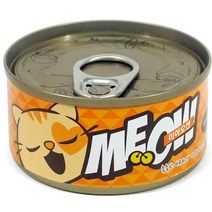 미아오캔 연어+참치 (촉촉한 그레이비타입 고기육수캔) 85g/고양이간식 고양이캔, 연어 참치