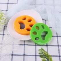 펫 드라이 룸 용품 애완 동물 헤어 리무버 재사용 가능한 청소 세탁 포수 애완 동물 개, 2개 라운드