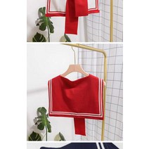 쁘띠니트목도리 어깨 숏 숄 꼬임 에어컨 방 보호 스카프 여성 얇은 외 마린룩 페이크 칼라 2589150130