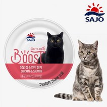 사조 옵티원 부스트 캔 닭안심 연어 1박스(24개입)