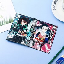 악마 슬레이어 나선형 북 코일 노트 주주쓰 가이젠 화장실 바운드 하나코 군 저널 일기 스케치북 학교 문구 스케치북사이즈, 03 3