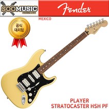 펜더 Player Stratocaster HSH PF 일렉 기타 + 구성품 12종 세트, Tobacco Burst