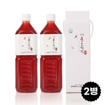 문경몰 문경 무설탕 순오미자 원액 1L 선물세트, 2병