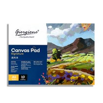 캔버스패드 유화 아크릴물감용 캔버스 스케치북 canvas pad, A4