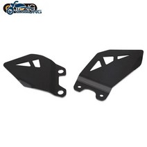 가와사키 ZX10R ZX10RR 2011-2020 2019 발 페그 힐 플레이트 가드 ZX-10R ZX-10RR 오토바이 발판 걸이 페달 프로텍터, ZX-10RR black